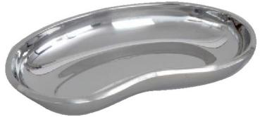 Nierenschale aus Edelstahl, 25 cm